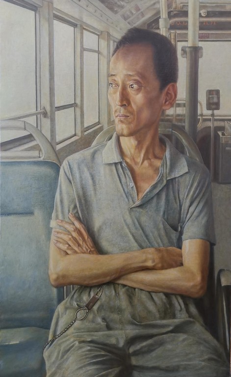 -公交车上的男子-人物