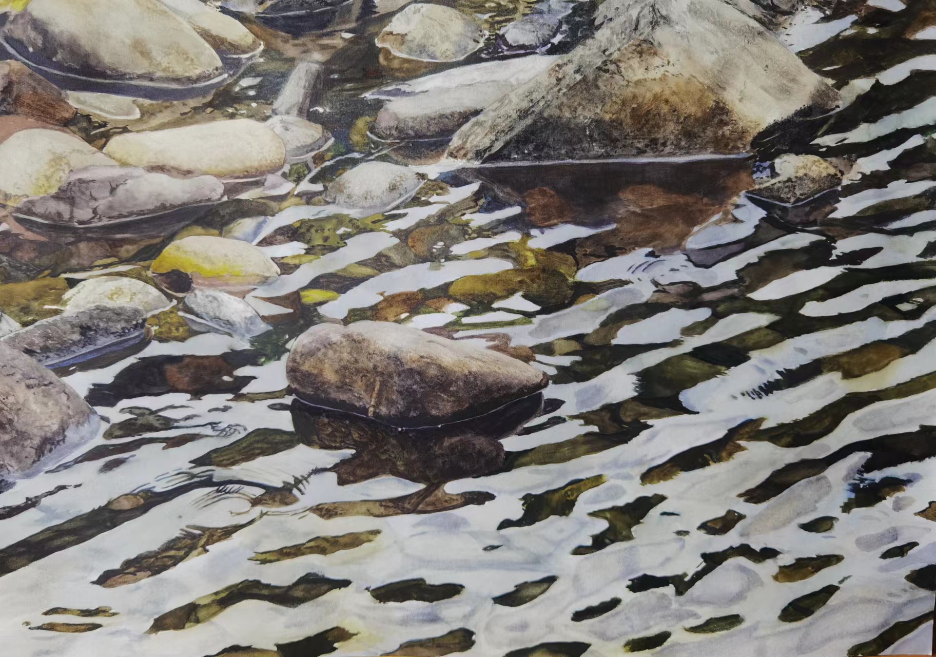 Glittering Water---Third Prize