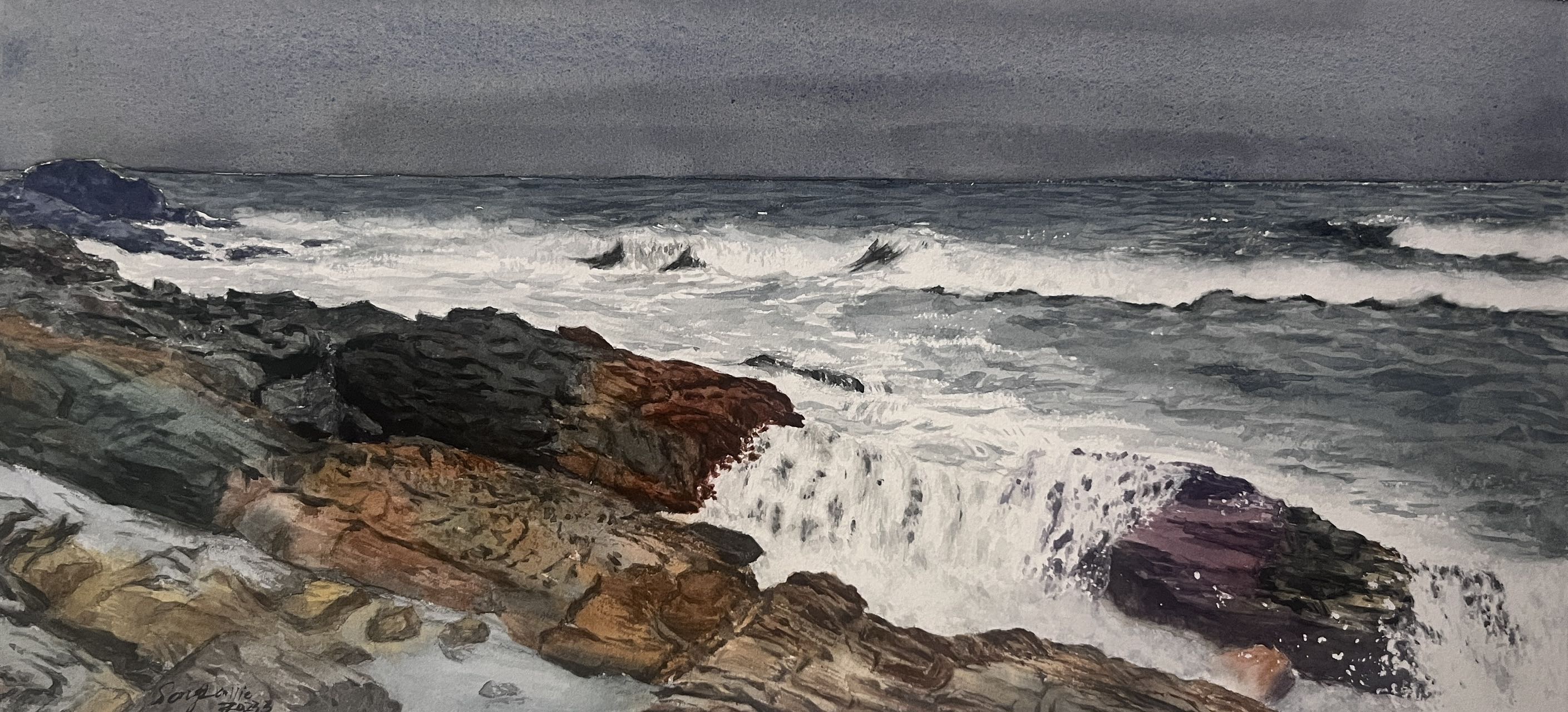Rock And Sea