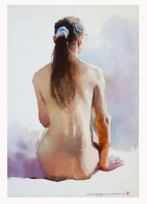Human Body·Back View---Second Prize