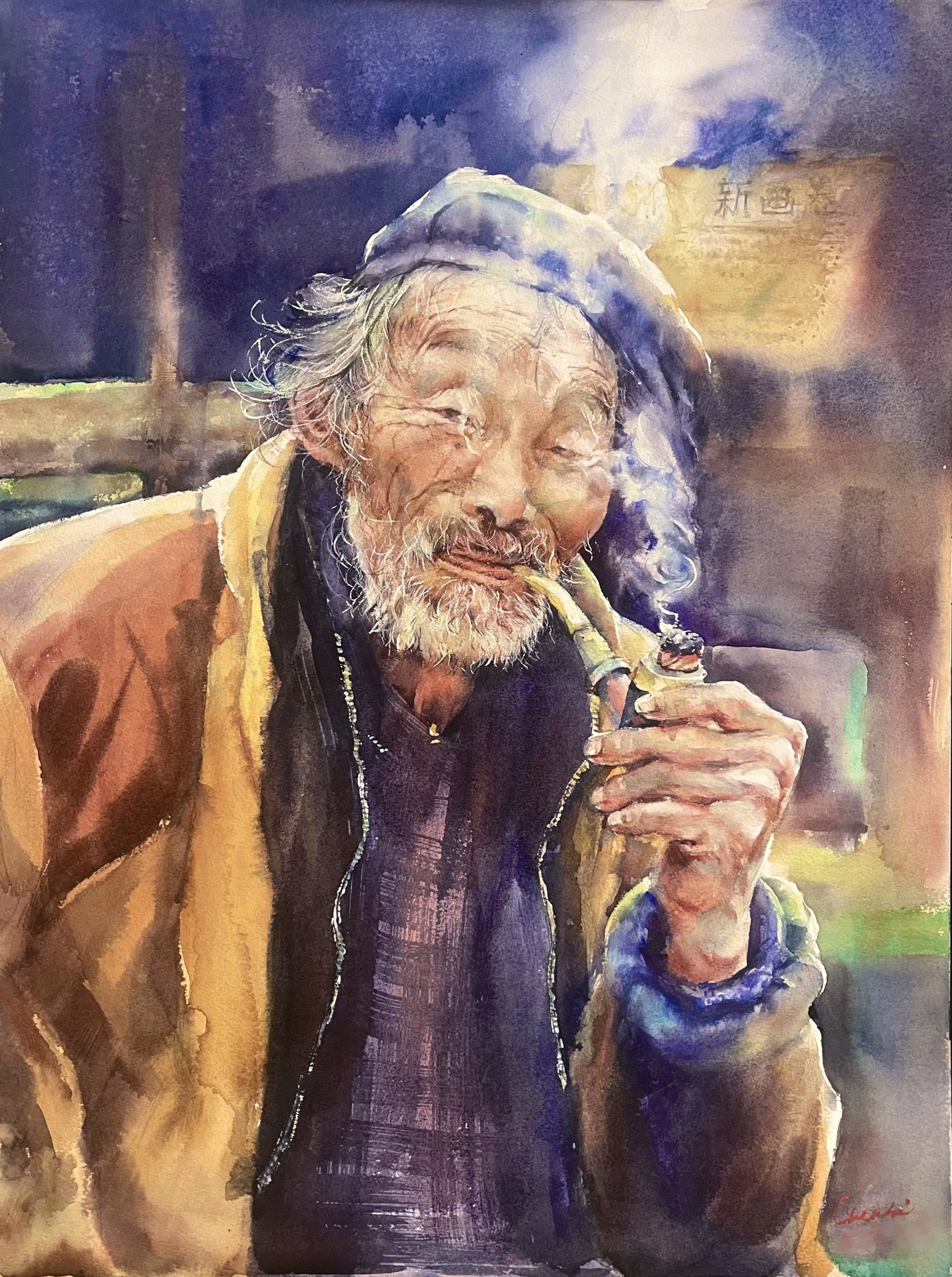 《往事如烟》--人物类三等奖