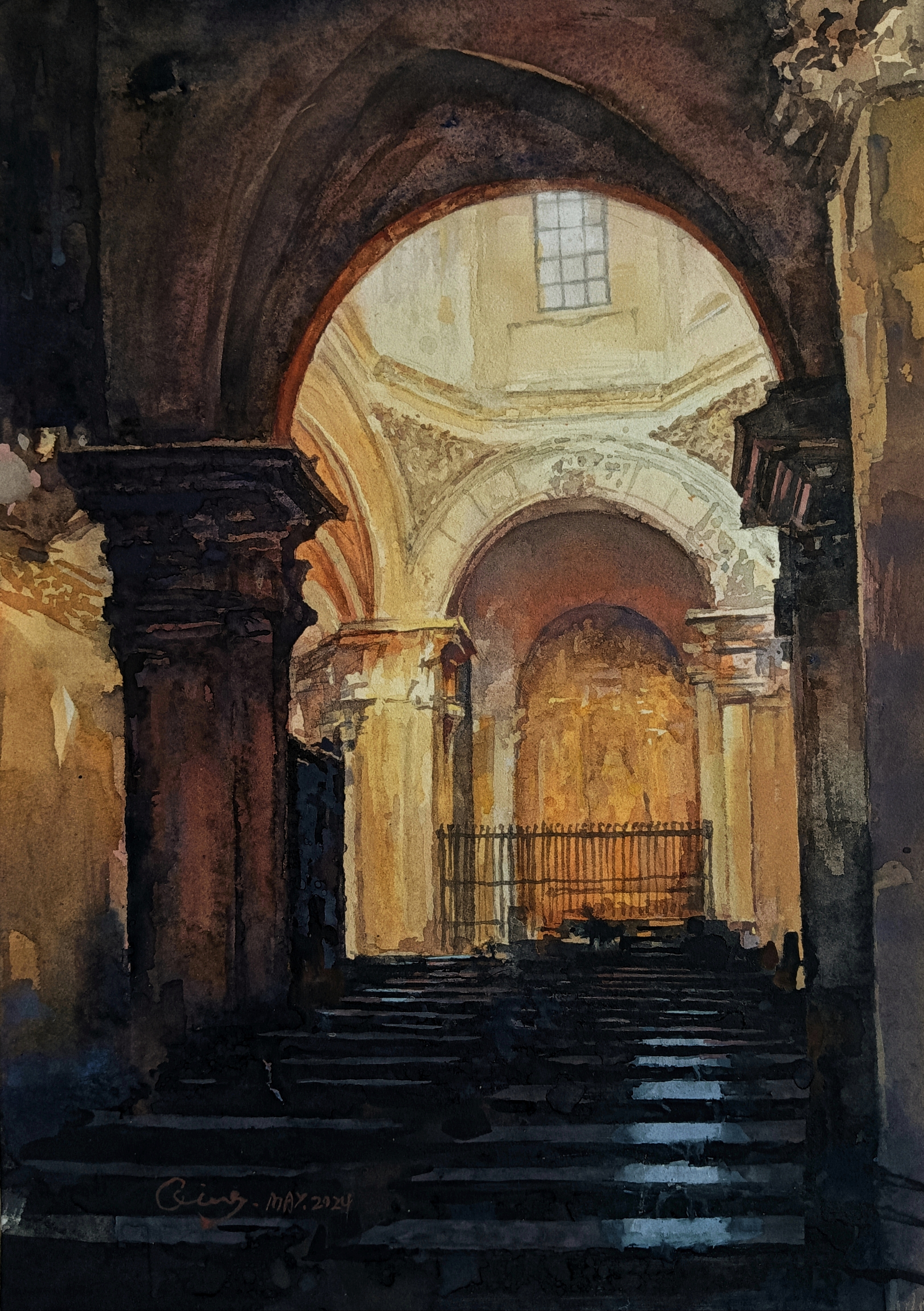 《CATEDRAL DE OVIEDO·II》--风景类二等奖